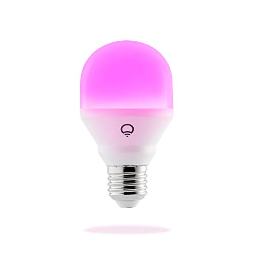 LIFX Mini 800-Lumen LED Žárovka (L3A19MC08E26) Vícebarevná - 1 Balení, 120 voltů, 9W - Nové