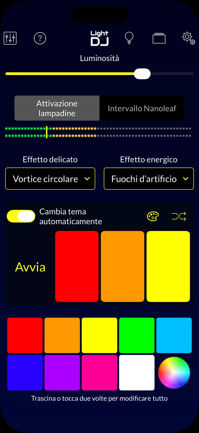 Light DJ musica visualizer
