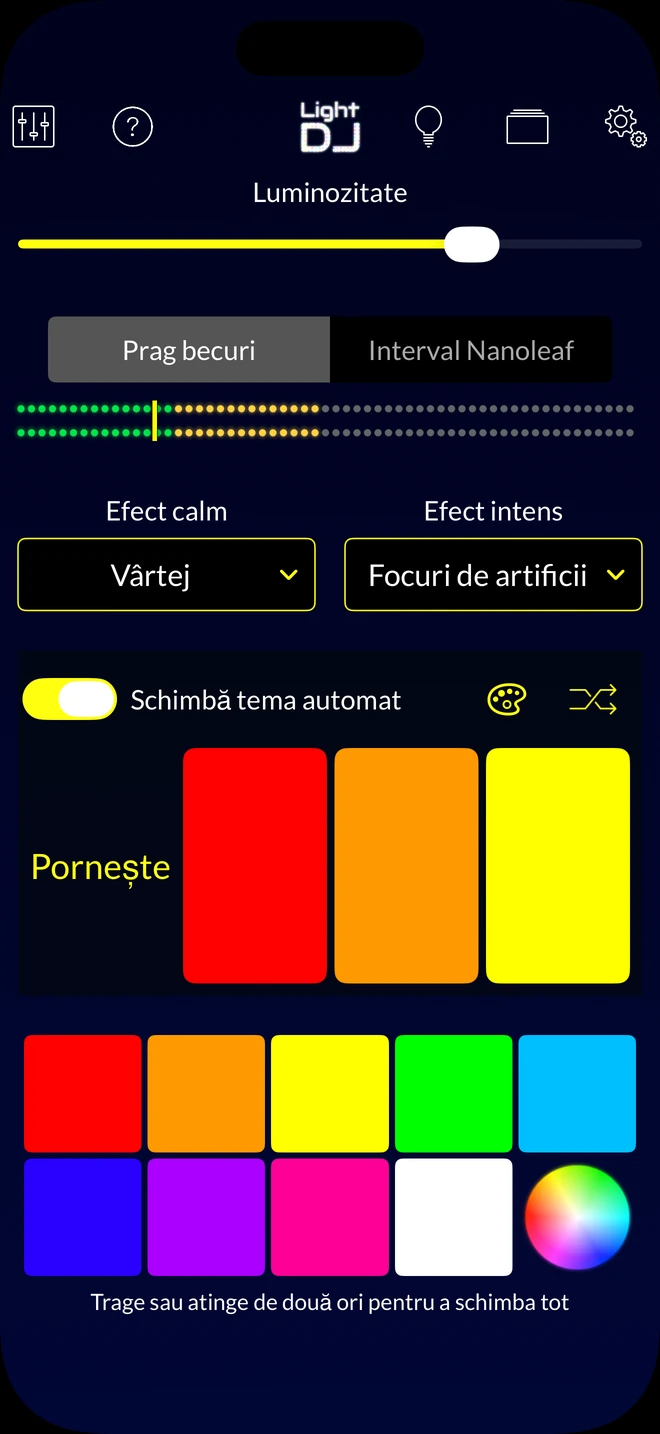 Light DJ muzica visualizer
Controler